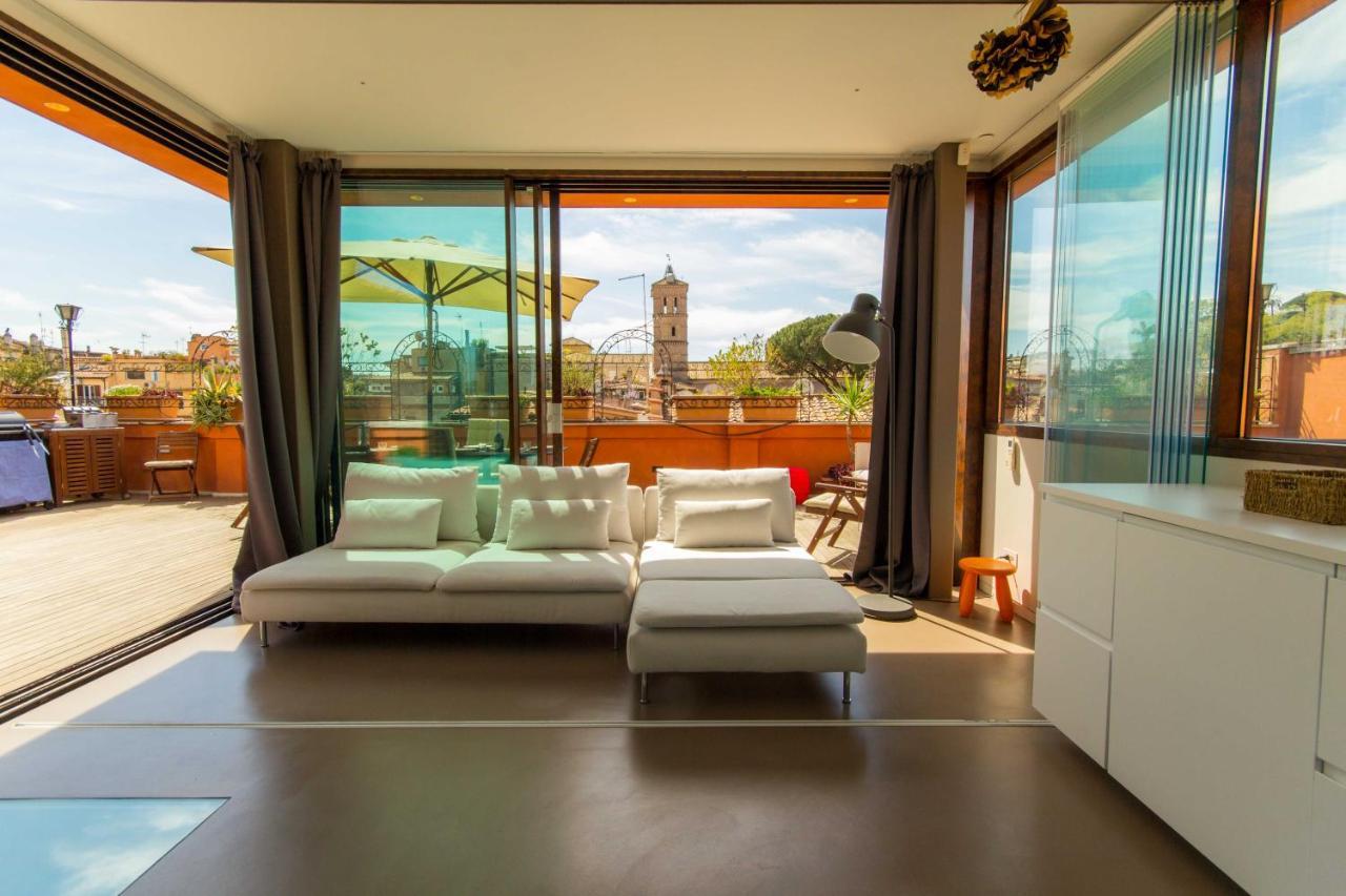 Pelliccia 11 Trastevere Penthouse Рим Экстерьер фото