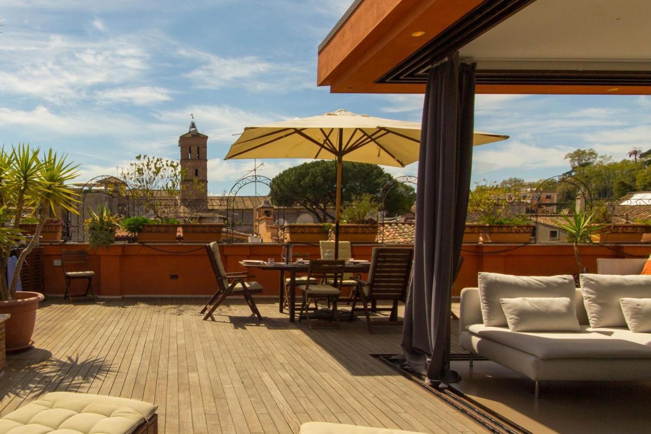 Pelliccia 11 Trastevere Penthouse Рим Экстерьер фото