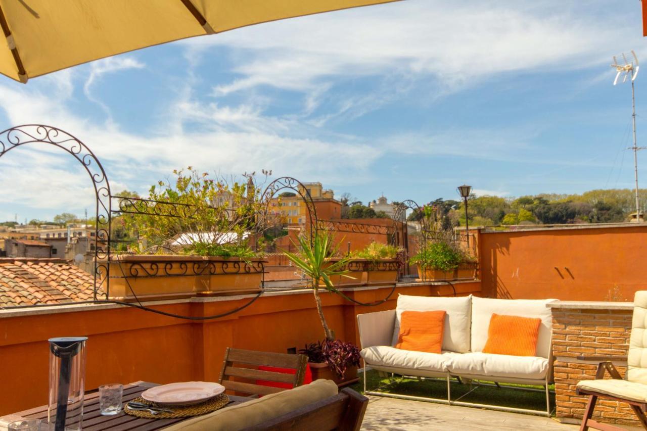 Pelliccia 11 Trastevere Penthouse Рим Экстерьер фото