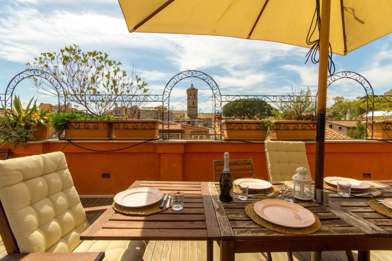 Pelliccia 11 Trastevere Penthouse Рим Экстерьер фото