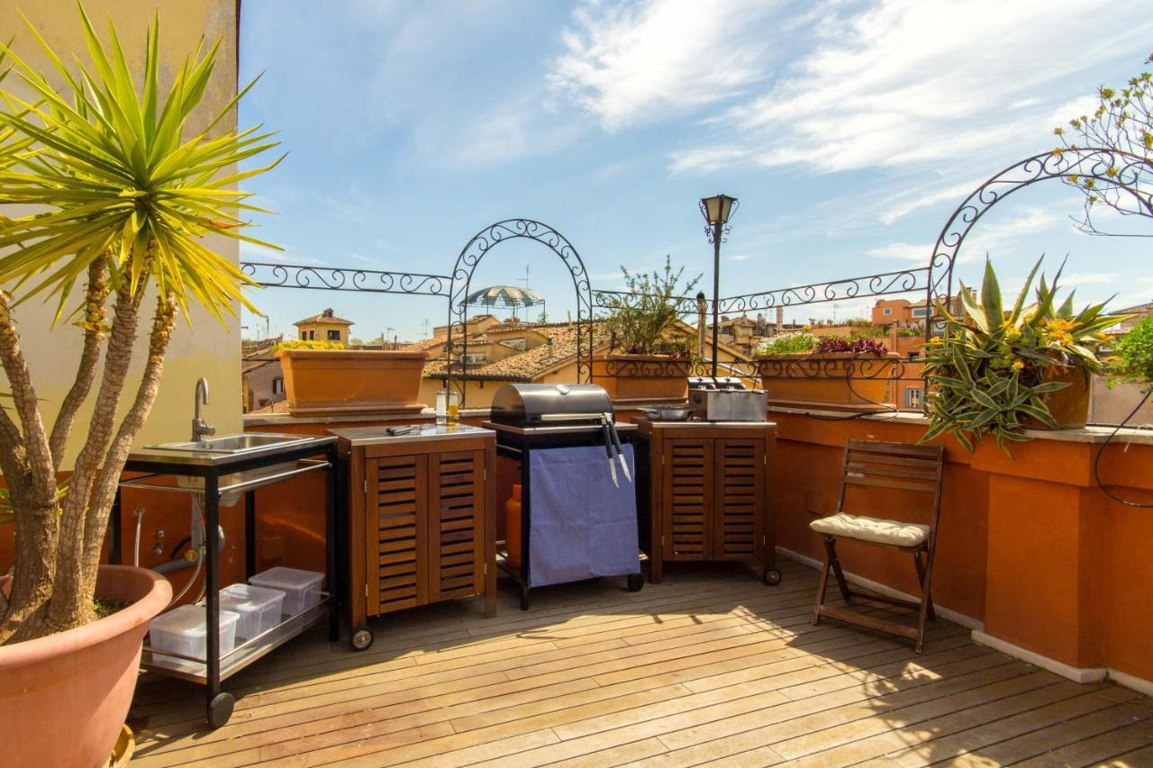 Pelliccia 11 Trastevere Penthouse Рим Экстерьер фото