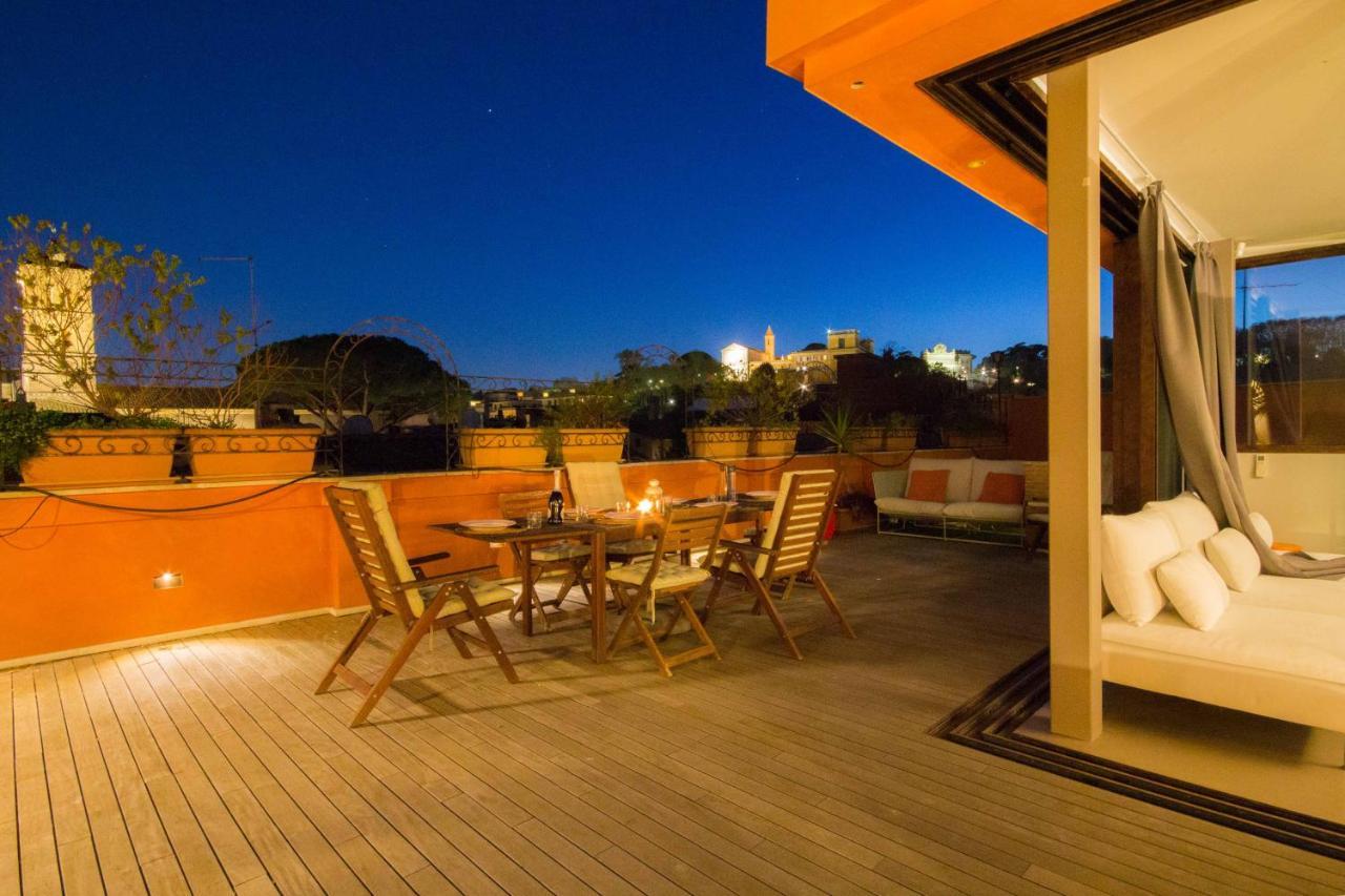 Pelliccia 11 Trastevere Penthouse Рим Экстерьер фото