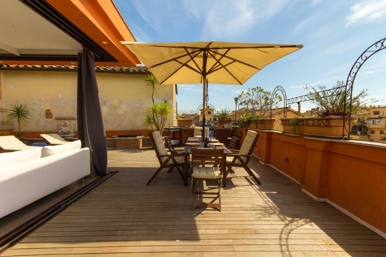 Pelliccia 11 Trastevere Penthouse Рим Экстерьер фото